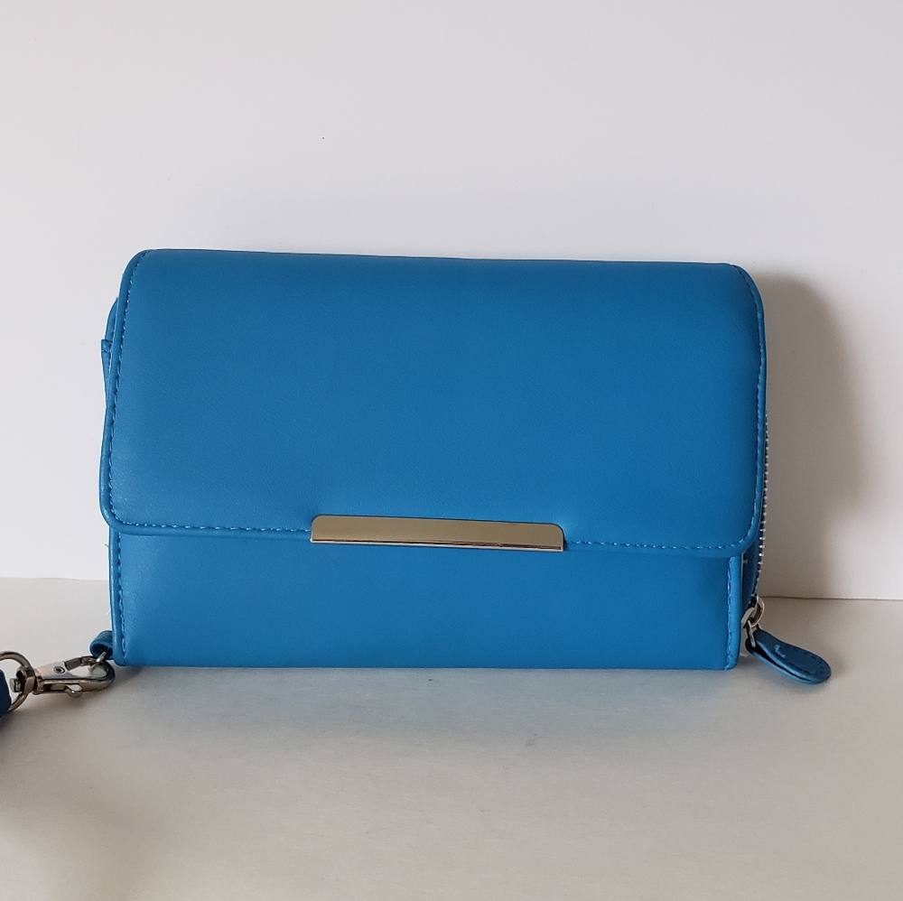 Mundi Solid Anna RFID Wallet One Size Sky blue